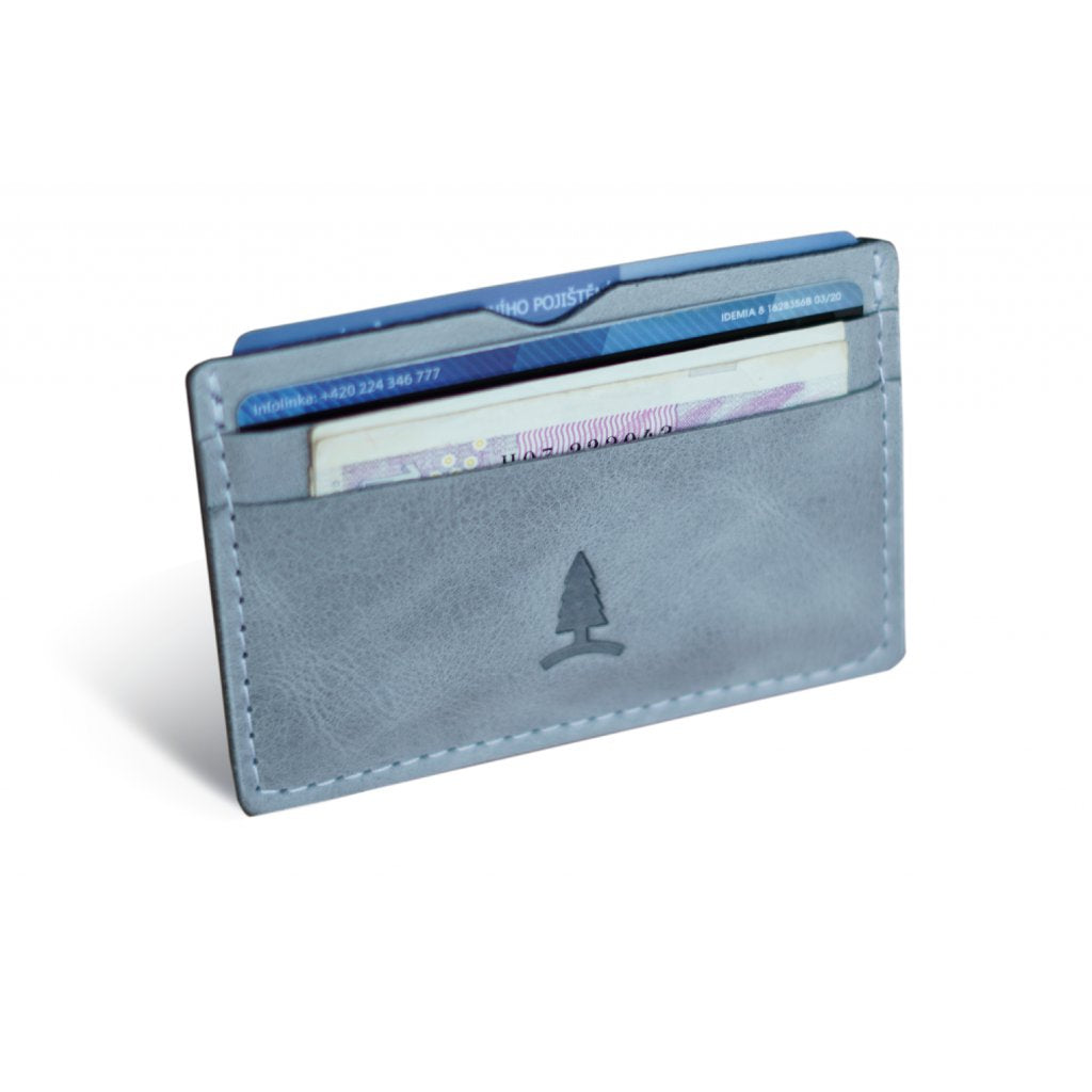 Challenger leather card and banknote case